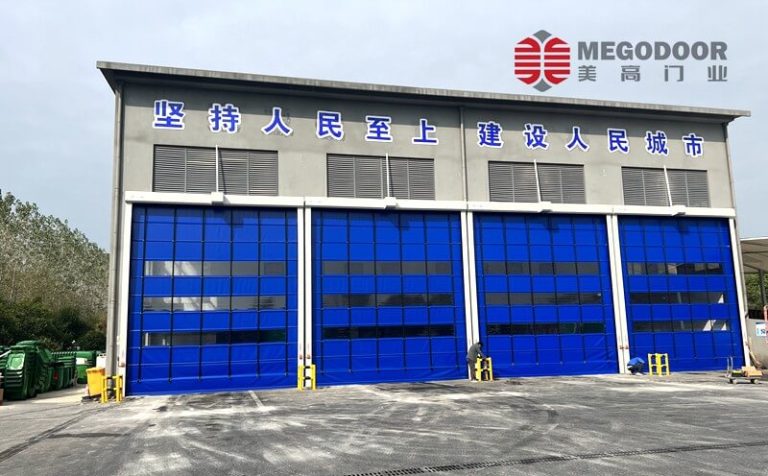 南京垃圾中转站快速卷帘门缩略图