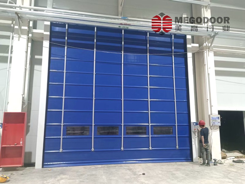 垃圾处理中心隔味快速门插图1