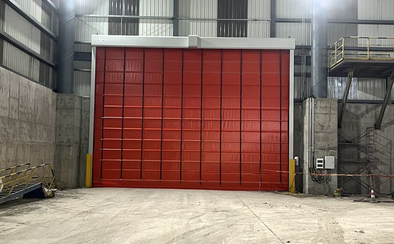 垃圾处理中心隔味快速门插图